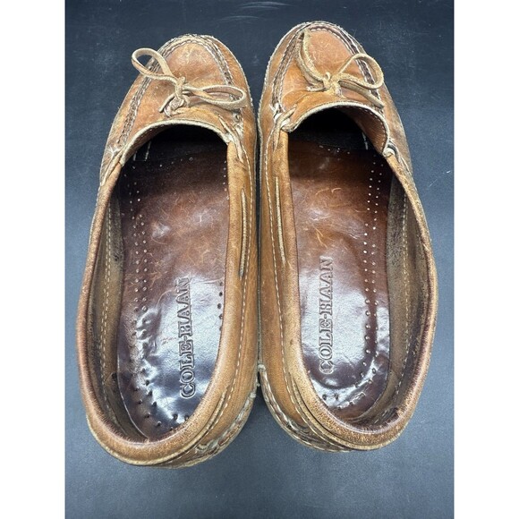 Cole Haan Hand Made Brazil Leather Loafers Mens Size 8M Vintage VTG Classic main image 6